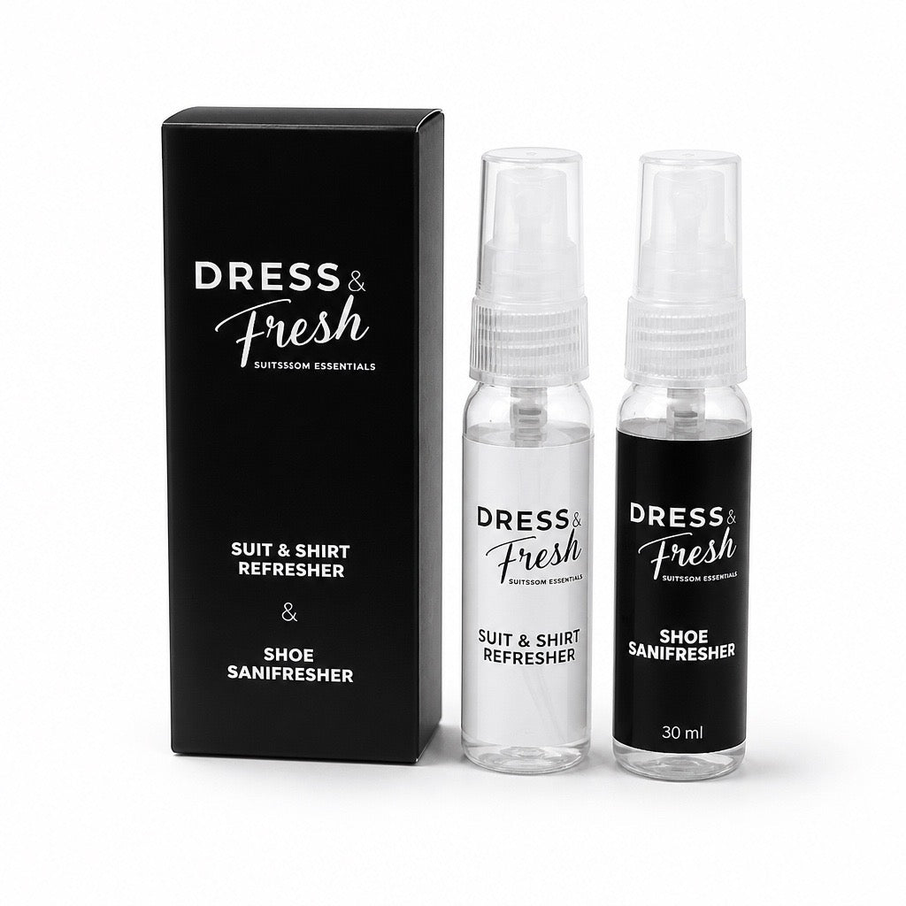 Dress & Fresh Suit and Shoe essentials