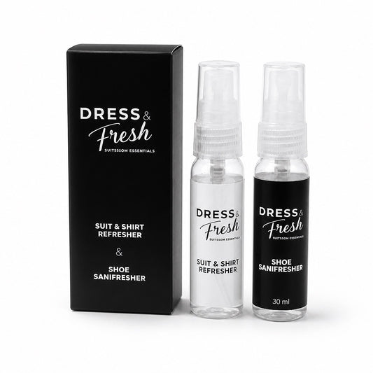 Dress & Fresh Suit and Shoe essentials